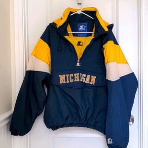 Vintage 90's Michigan Starter coat